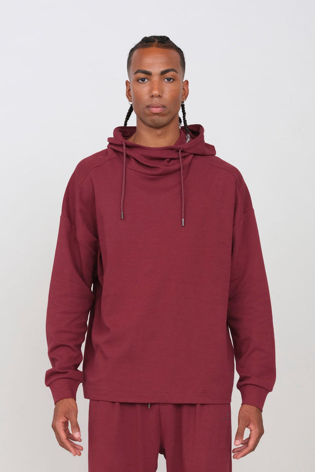 Interlock Hoodie Prune