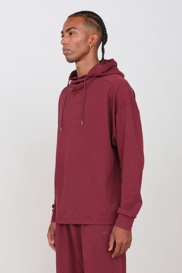 Interlock Hoodie Prune