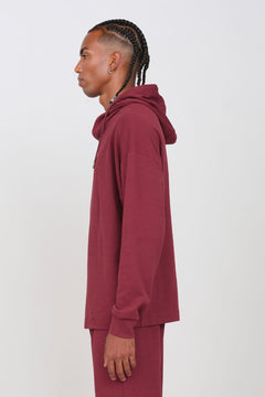 Interlock Hoodie Prune