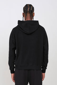 Men's Hooded Fleece Black