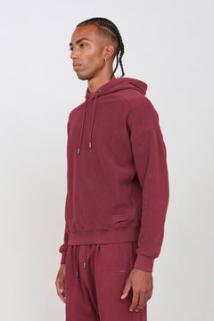 Men's Hooded Fleece Prune