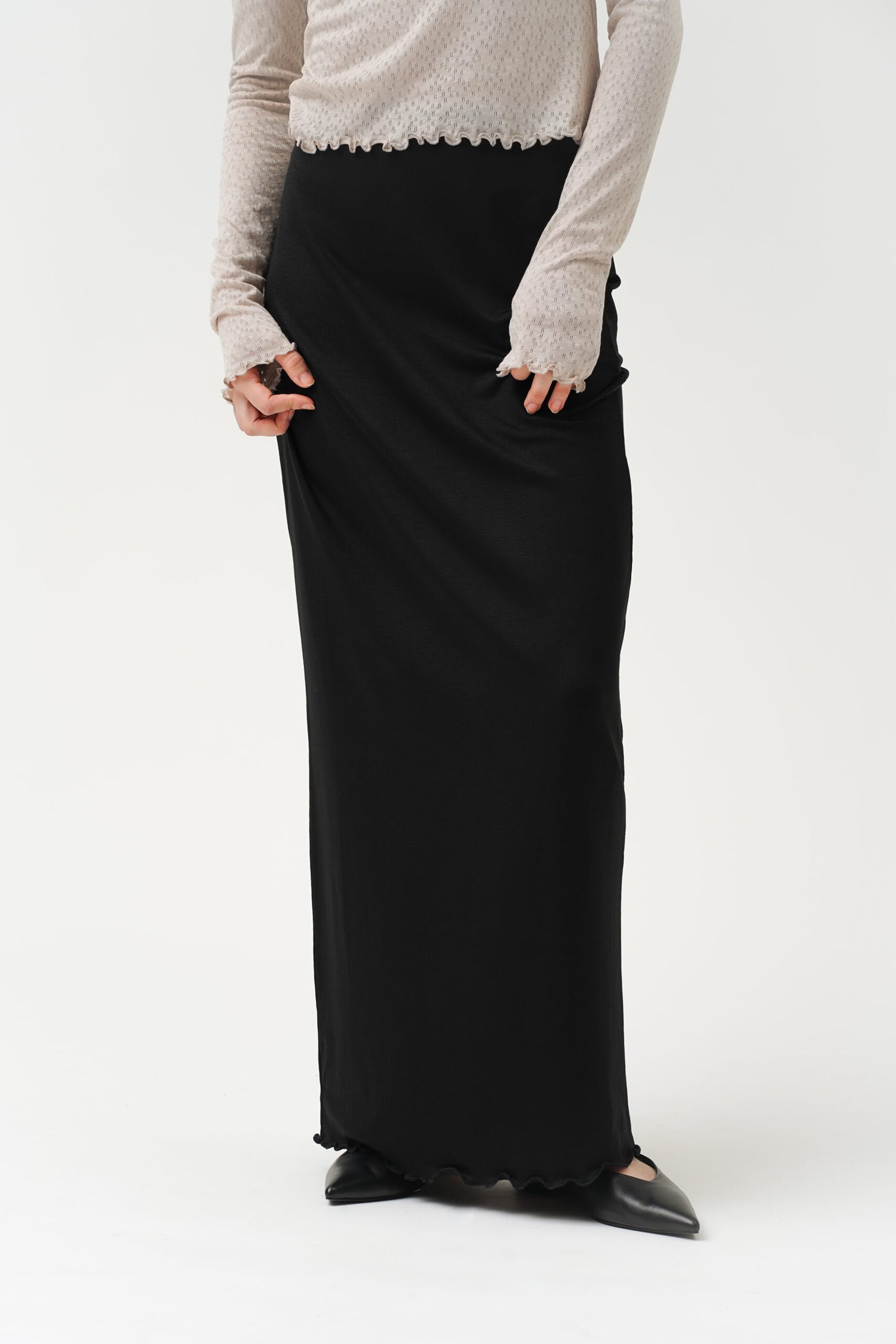 Mae Maxi Skirt Black