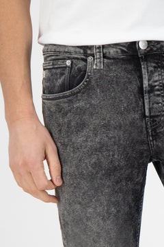 Slimmer Rick jeans zware steen zwart
