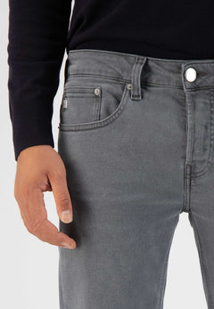 Regular Dunn Stretch Jeans O3 Grijs