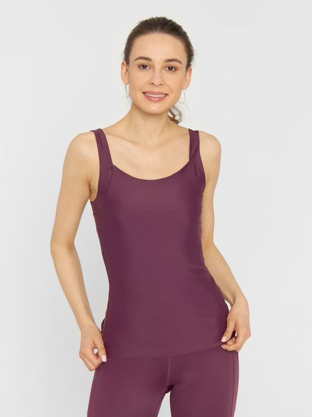 Move Sports Top Deep Purple