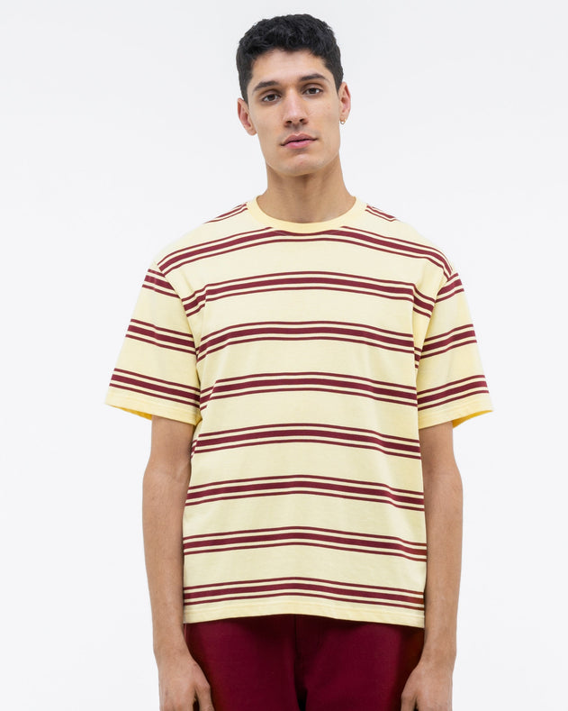 The Chair T-Shirt Striped Red/Yellow