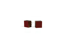 Pala Earrings Burgundy