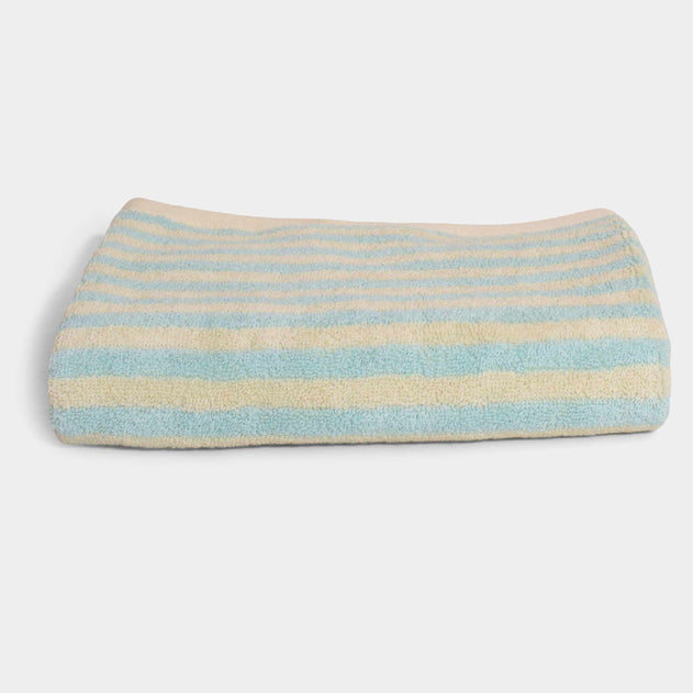 Homehagen Stripe Hand Towel Pale Blue