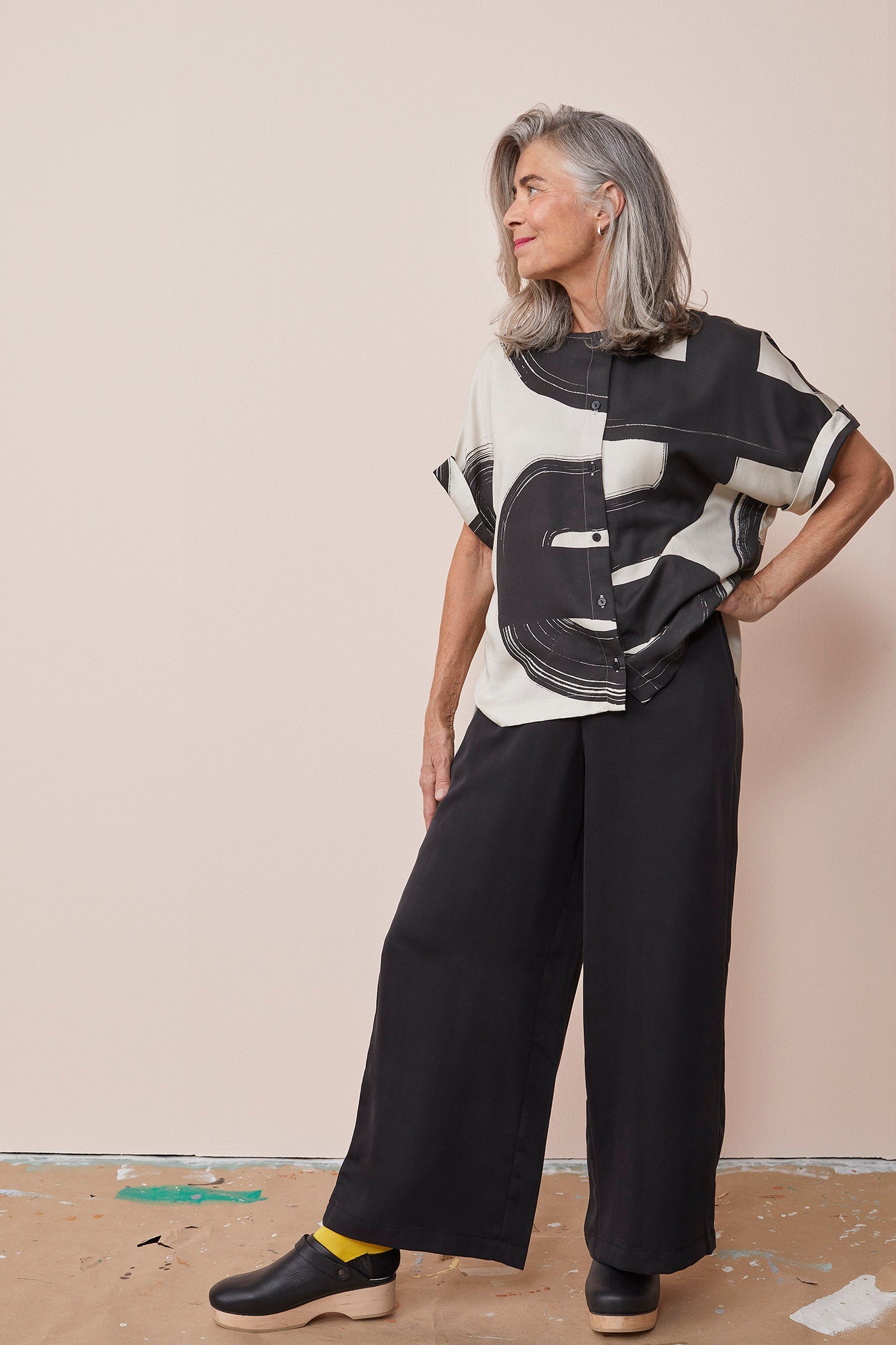 Boho Broek Zwart