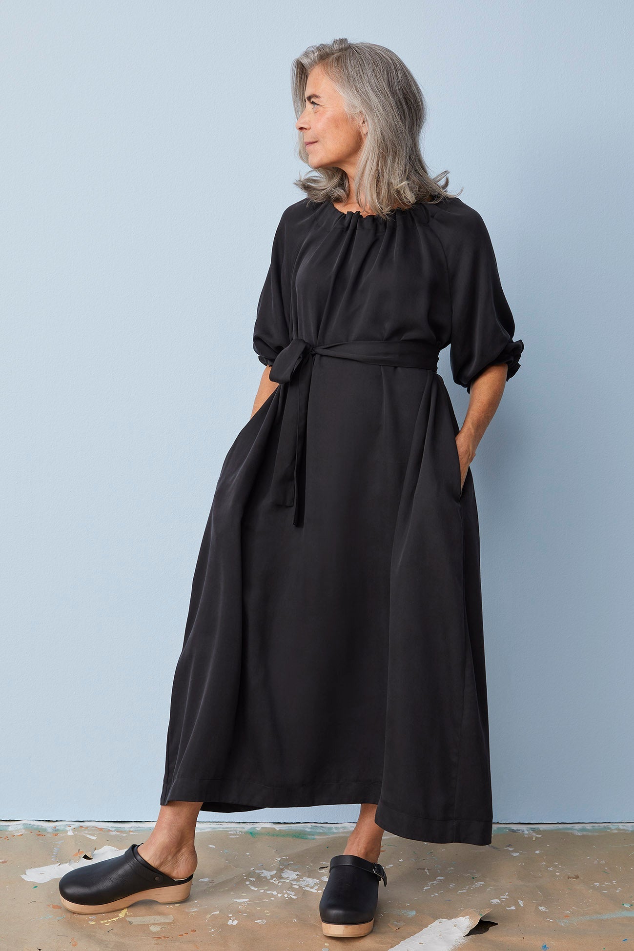 Buidel Maxi Dress Zwart