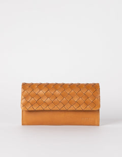 Pau's Pouch Cognac Woven Classic Leather