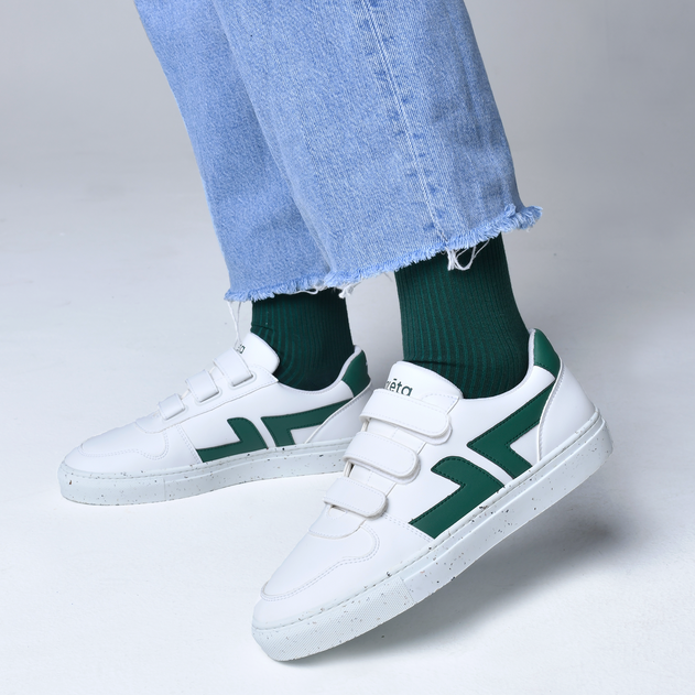 Alpha Velcro Vert Sneakers