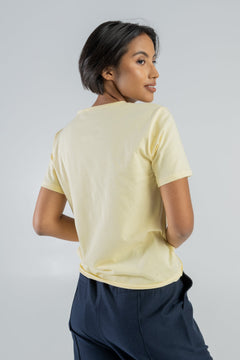 T-shirt katoenen citroen