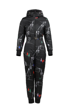 Bansko Puffer Jumpsuit Ski Lift