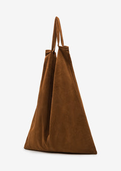 Shopper Rin Bruin Suede