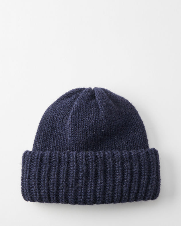 Chunky Beanie Pampas Navy