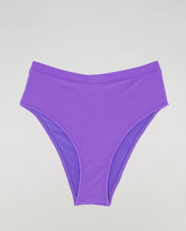 Hoog uitgesneden bikinislip Electric Lilac