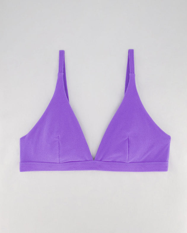 Triangle Bikini Top Electric Lilac