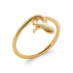 Snake Ring Gold