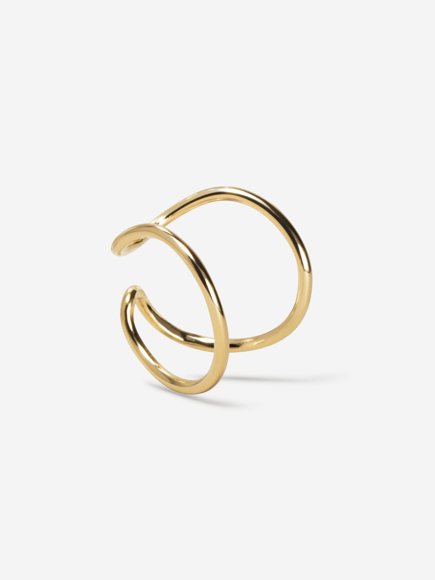 Spencer Single Hybrid Earcuff / Ring Gold