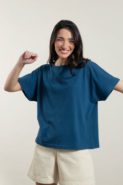 Loulou gerecycled katoenen oversized T-shirt