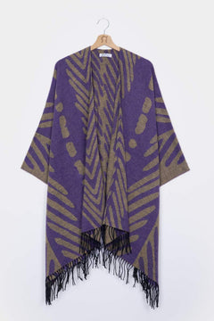 Dakota Poncho Recycled Cotton