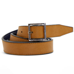 Go Vegan Riem Omkeerbaar Camel / Blauw