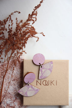 Viuhka Earrings Valokas Lilac