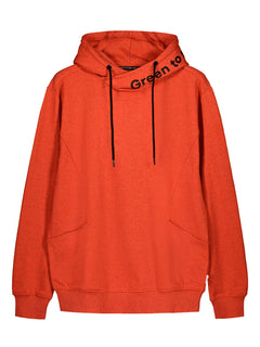 Vulkano hoodie pittig oranje