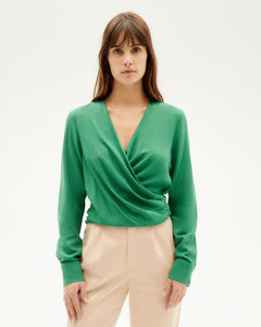 Dione Blouse Clover Green