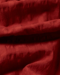 Amapola Dress Cuadrito Red