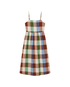 Paola Dress Multicolor Check