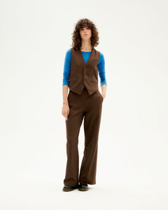 Hermione Pants Dark Brown