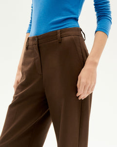 Hermione Pants Dark Brown