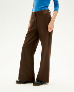 Hermione Pants Dark Brown