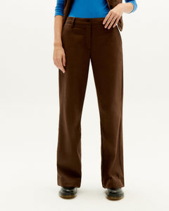 Hermione Pants Dark Brown