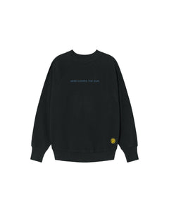 Here Comes The Sun Sweater Black