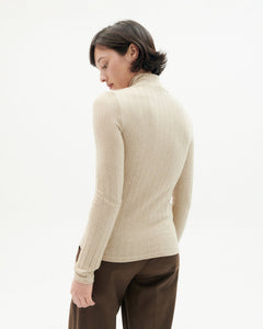 Ellen Polo Knit Taupe