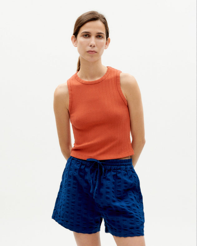 Turkana Tank Top Orange Sunset