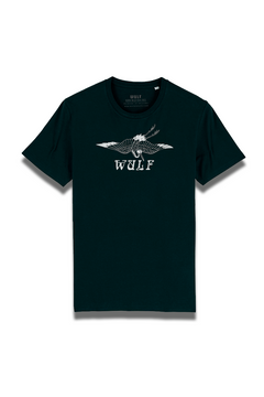 Wulf Crane T-shirt zwart