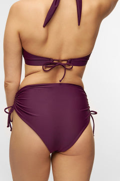 Wanita Verstelbaar Bikinibroekje met hoge taille Diep