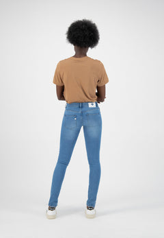 Skinny Lilly Jeans Puur Blauw