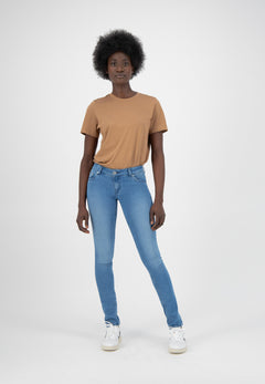 Skinny Lilly Jeans Puur Blauw