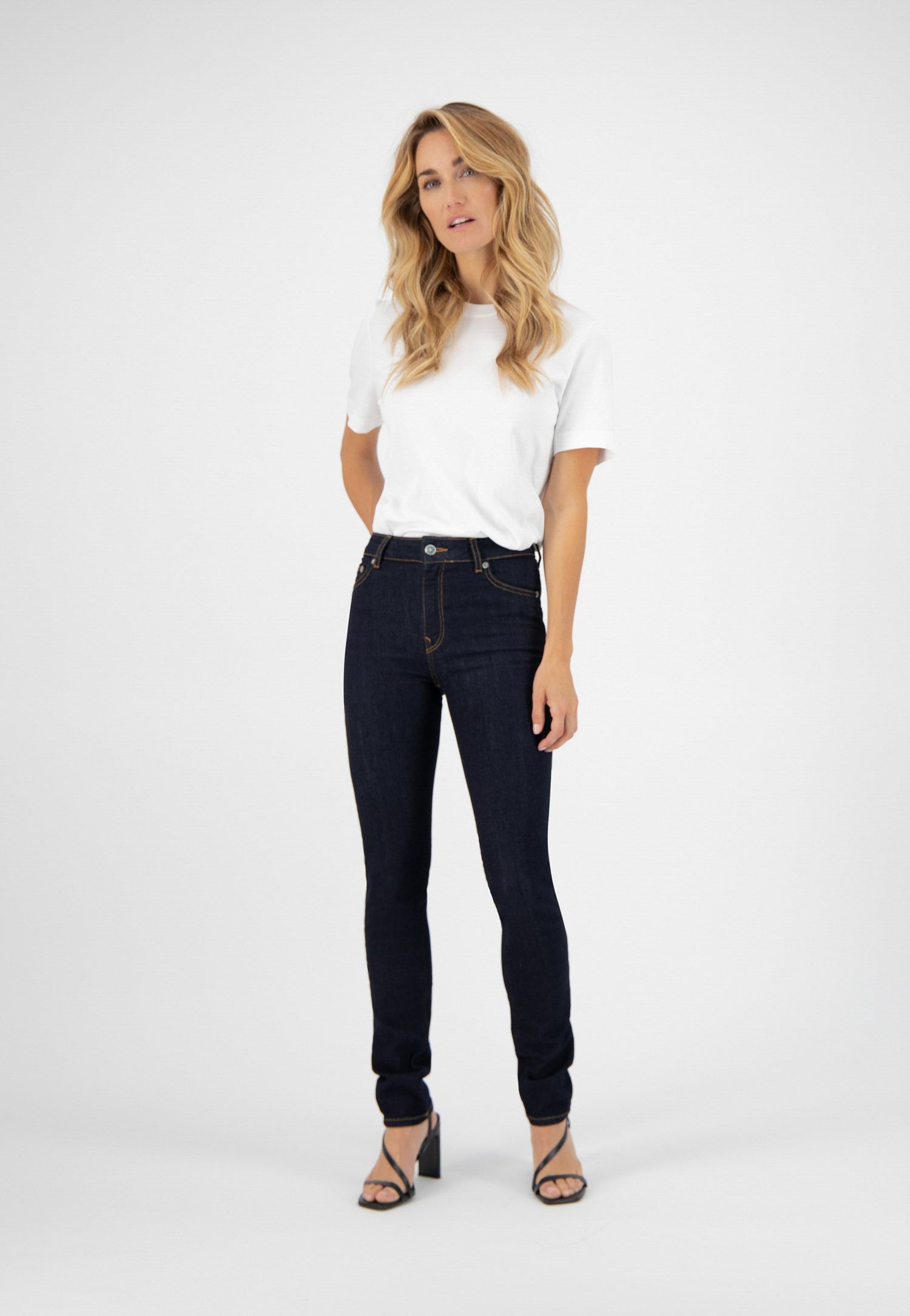 Regular Swan Jeans Sterk Blauw