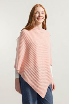 Emma gerecyclede kasjmier poncho