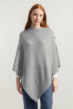 Emma gerecyclede kasjmier poncho