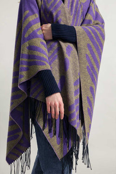 Dakota Poncho Recycled Cotton