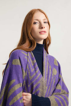 Dakota Poncho Recycled Cotton