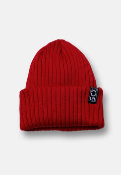 Hoofdverwarming beanie rood