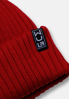 Hoofdverwarming beanie rood